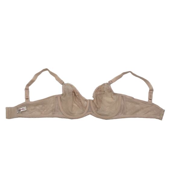 Wacoal Lace to Love Underwire Bra 34DDD Floral Lace Unpadded Pink 855297 NWOT - Picture 3 of 6